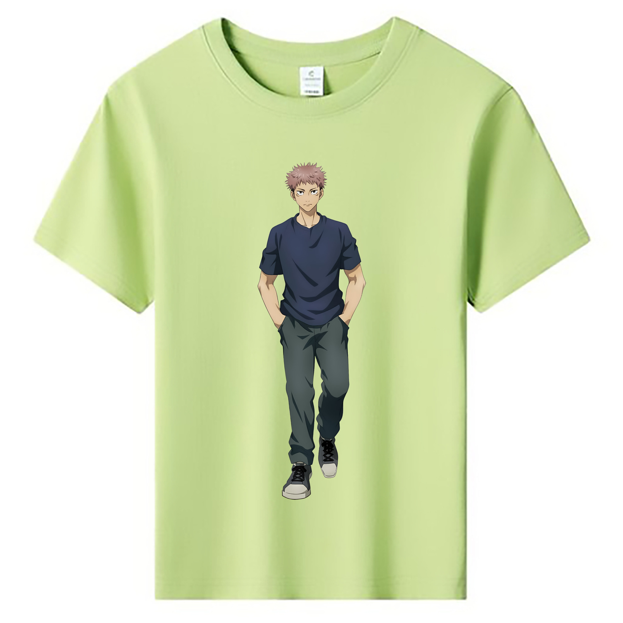 （画像用） 呪術廻戦 Jujutsu Kaisen 綿100％キッズTシャツ（フロントプリント）